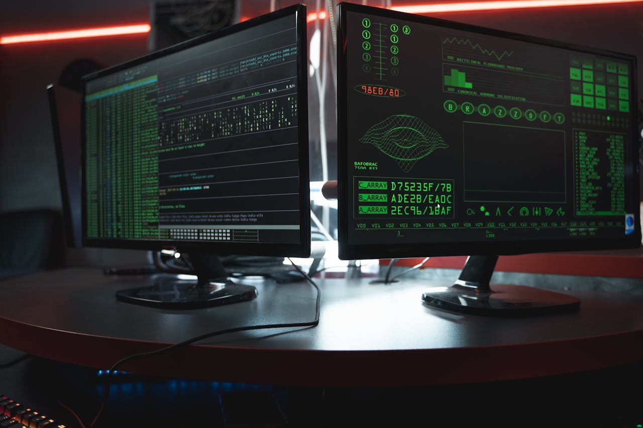 Cybersecurity illustration