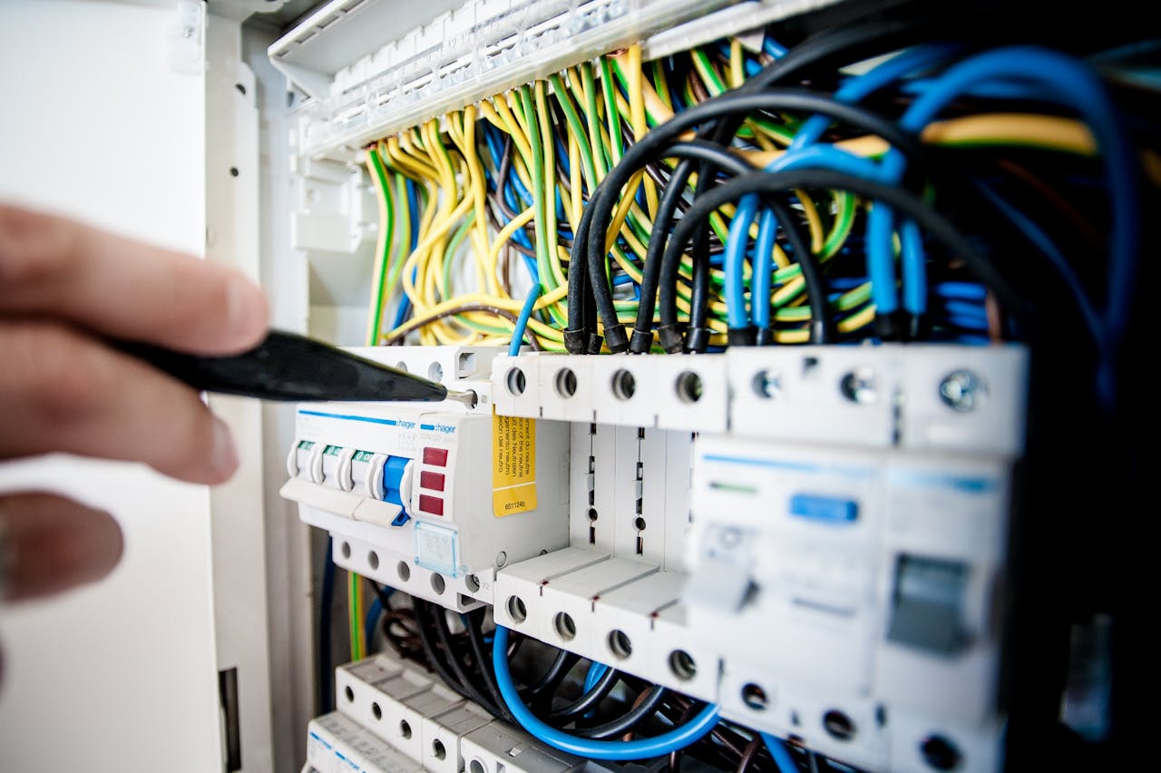 Network installation illustration